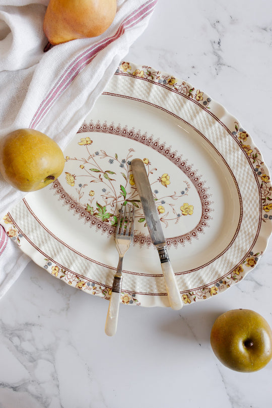 vintage Copeland spode "buttercup" platter