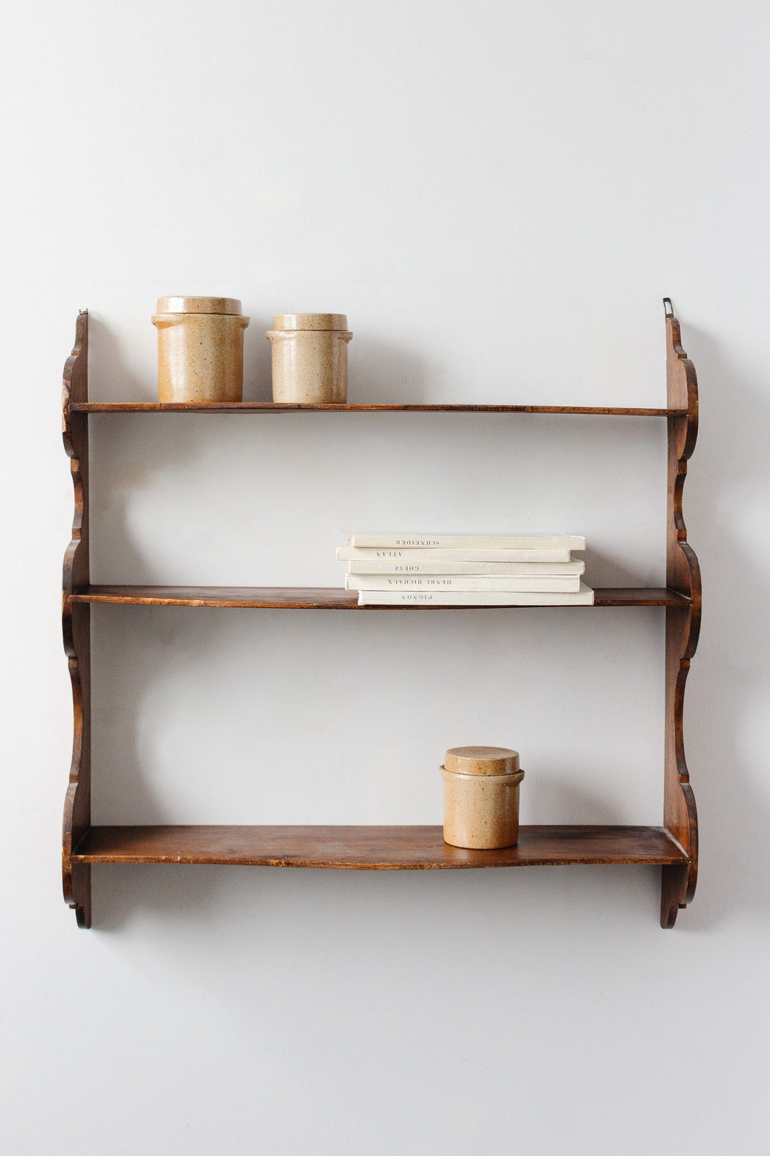 vintage french farmhouse 3 tier shelf