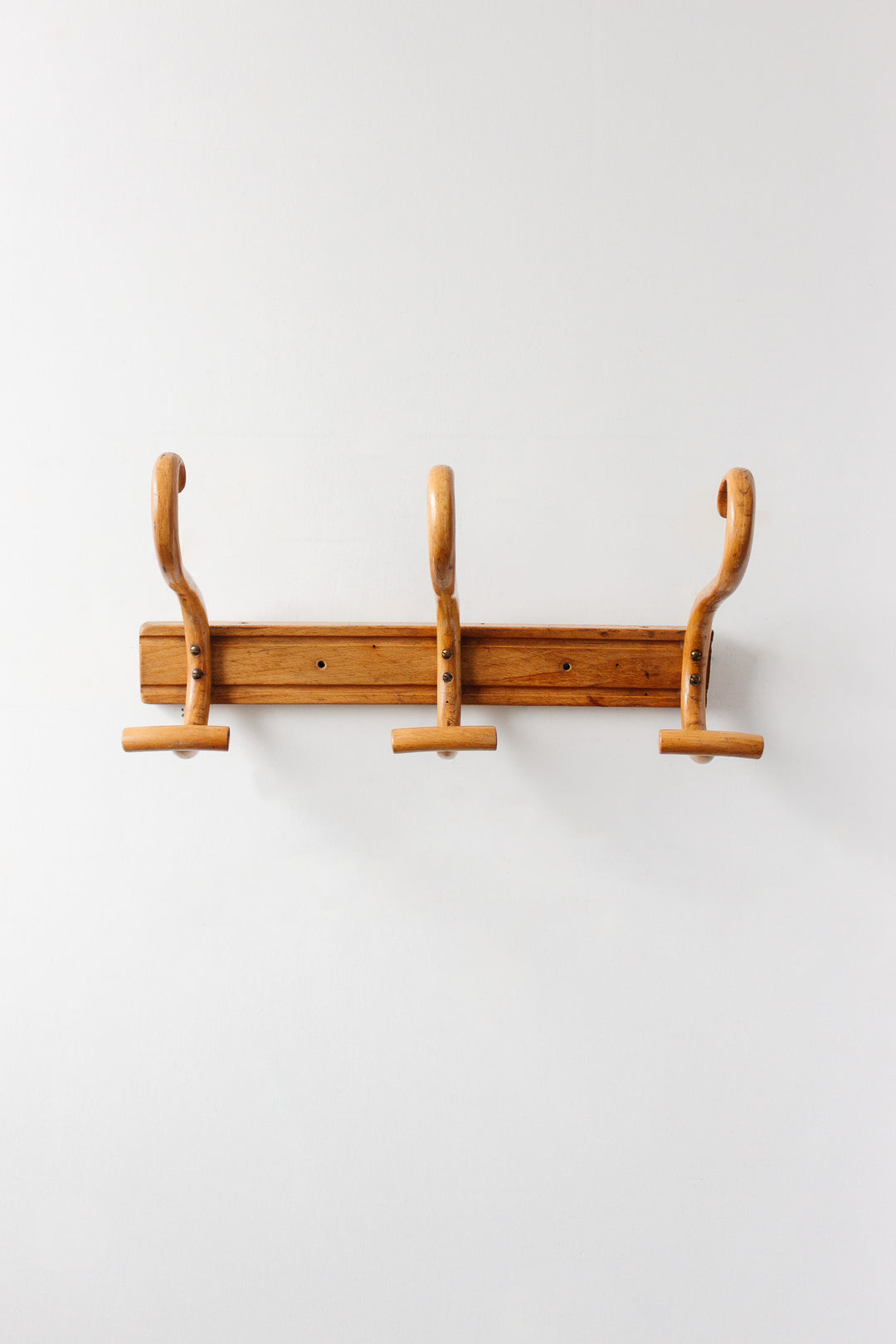 vintage french thonet style bentwood coat rack