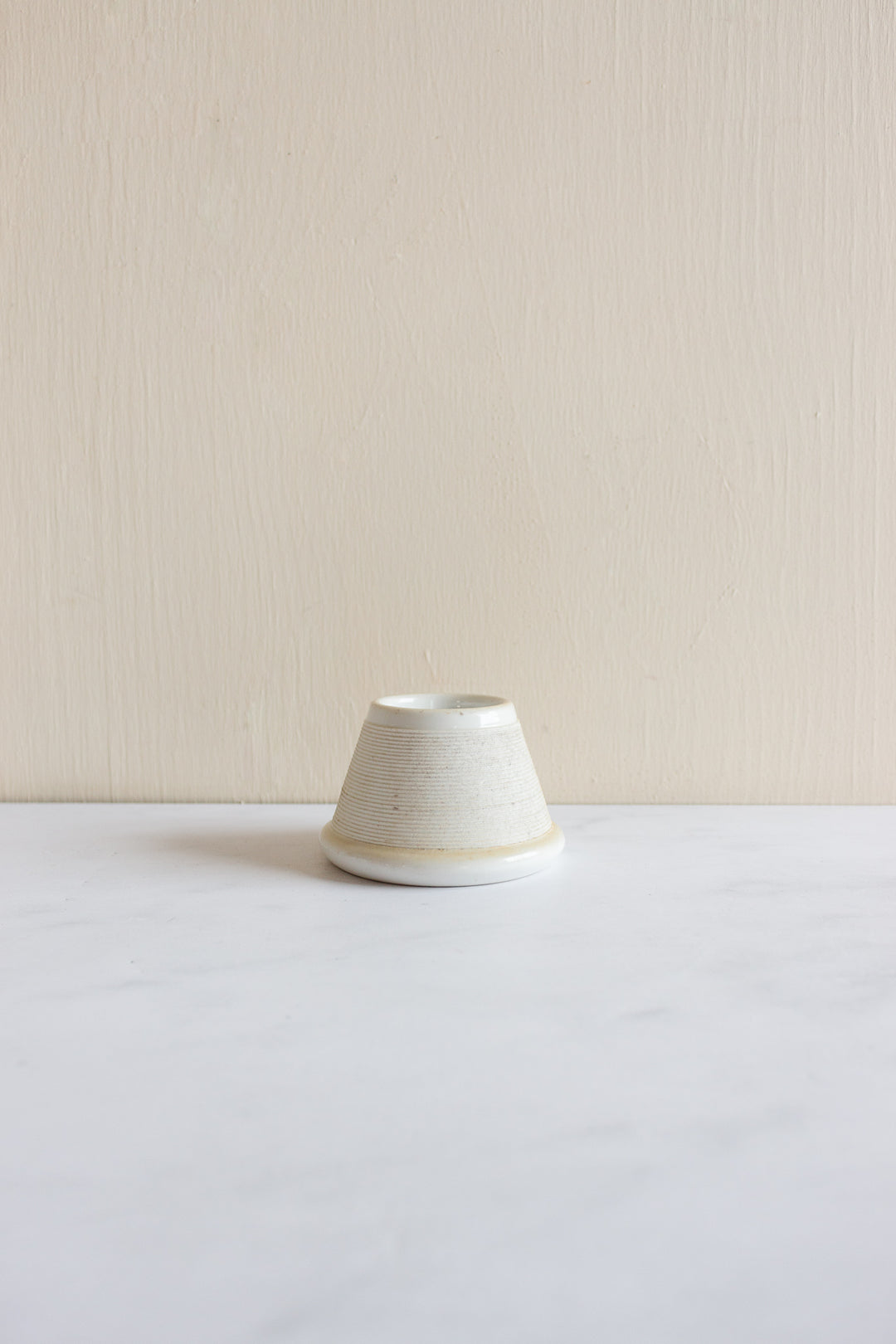 antique French porcelain match strike