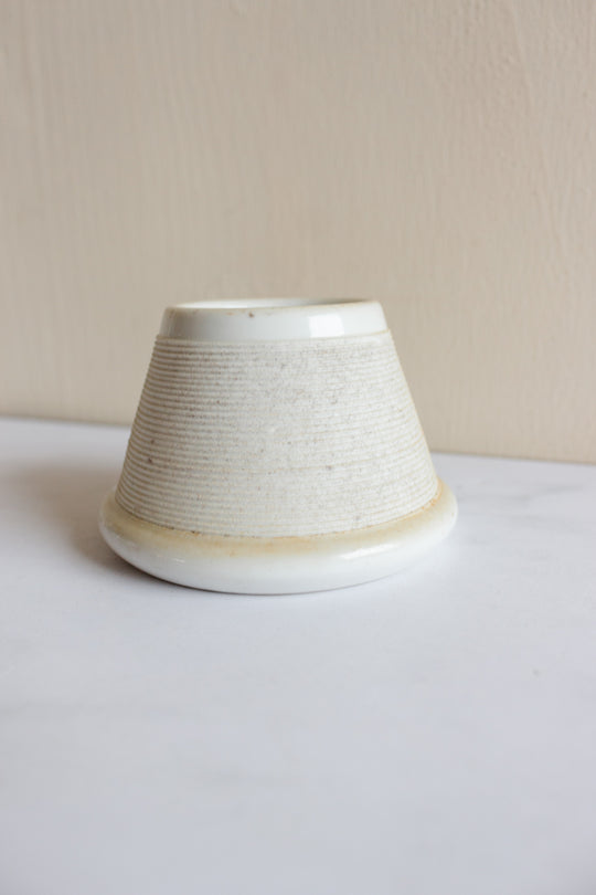 antique French porcelain match strike