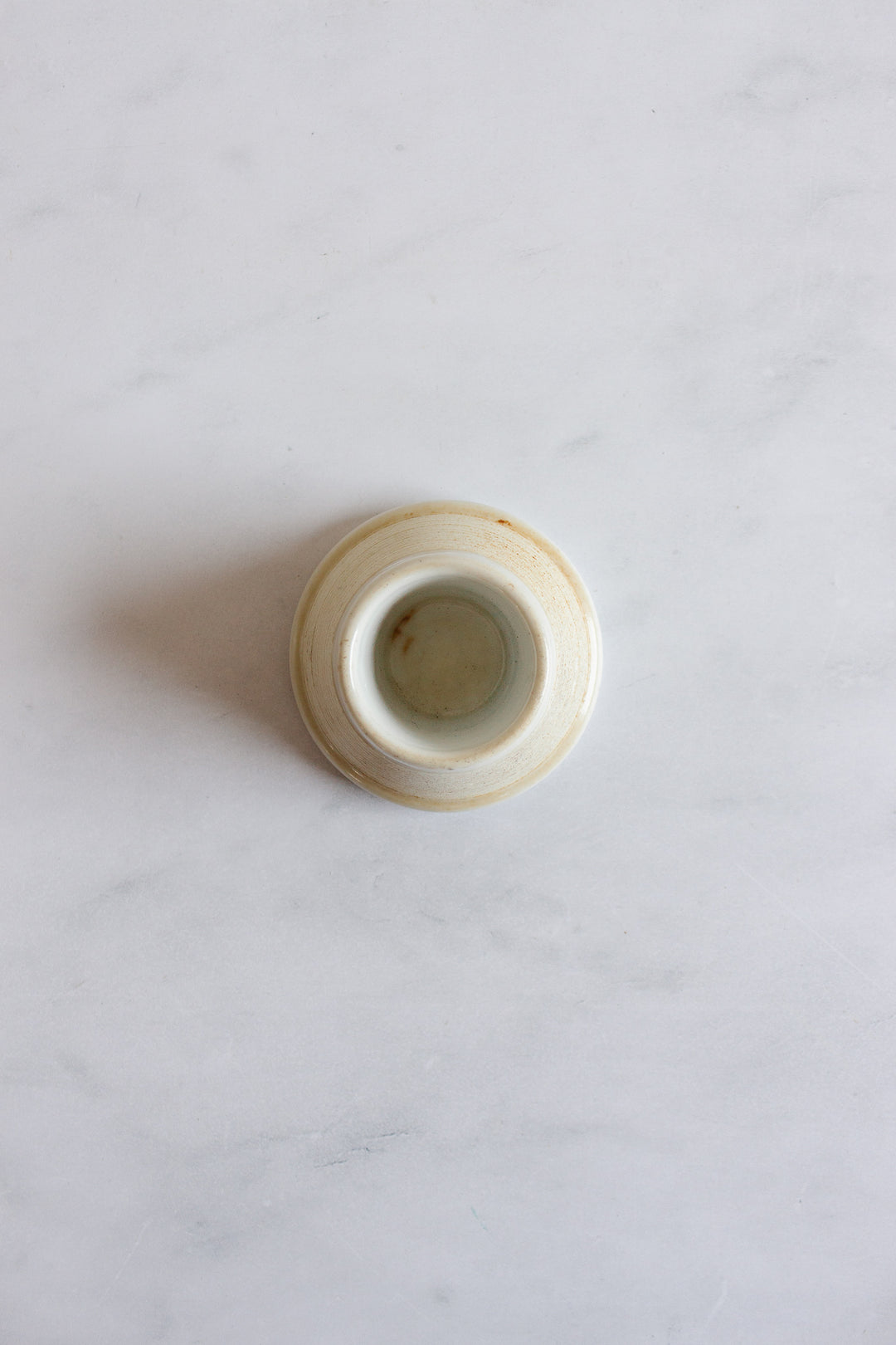 antique French porcelain match strike