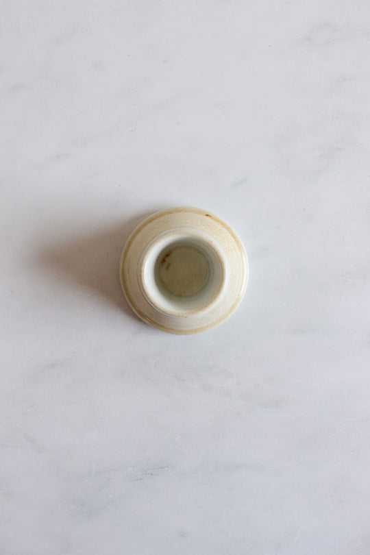 antique French porcelain match strike