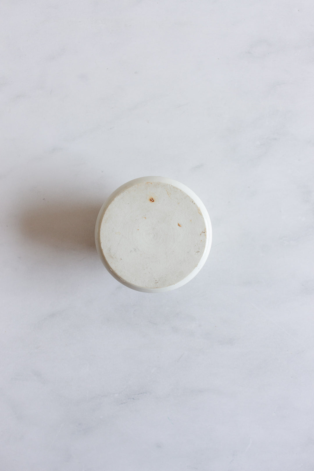antique French porcelain match strike