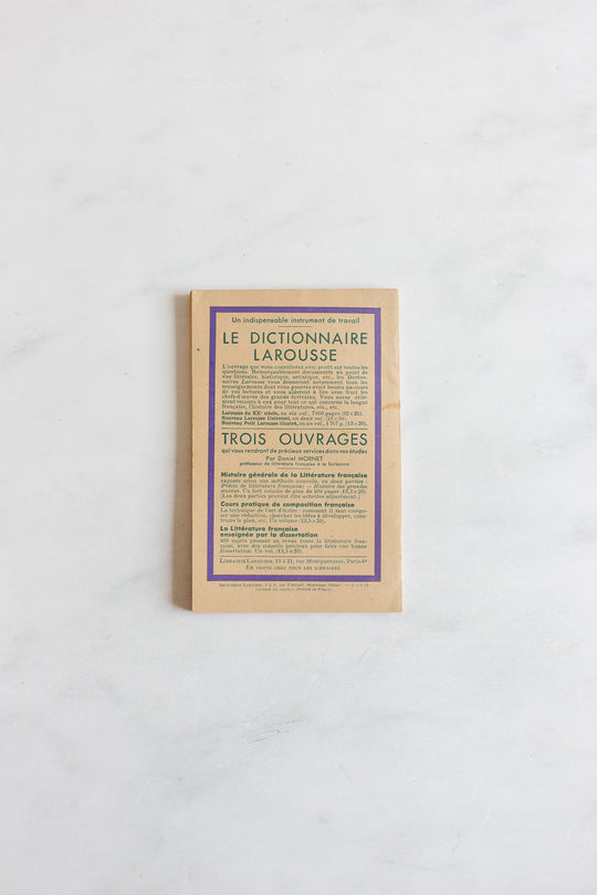 1940s French Larousse lavender paperback, set of 5