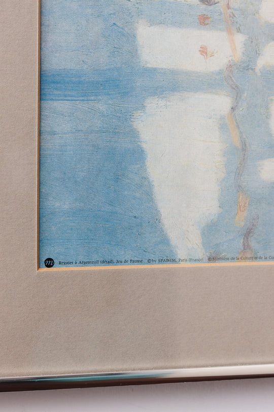 hommage à monet 1980 french exhibition poster