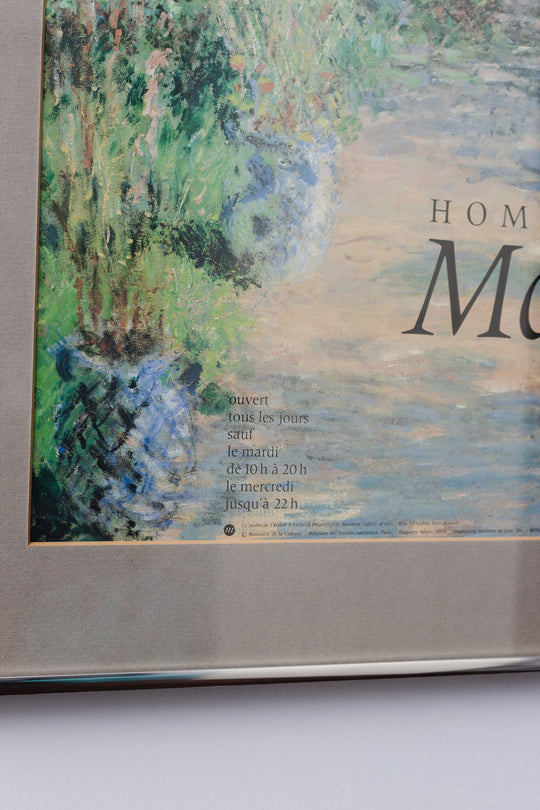 hommage à monet 1980 exhibition poster i
