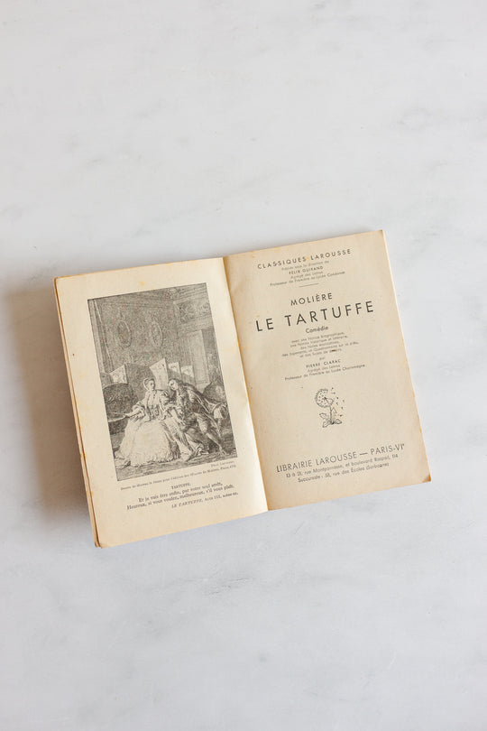 1940s French Larousse lavender paperback, set of 5