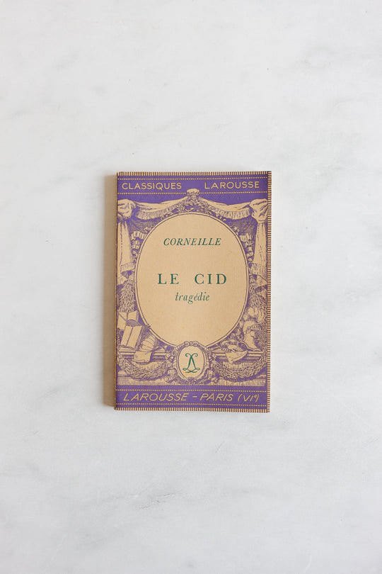 1940s French Larousse lavender paperback, set of 5