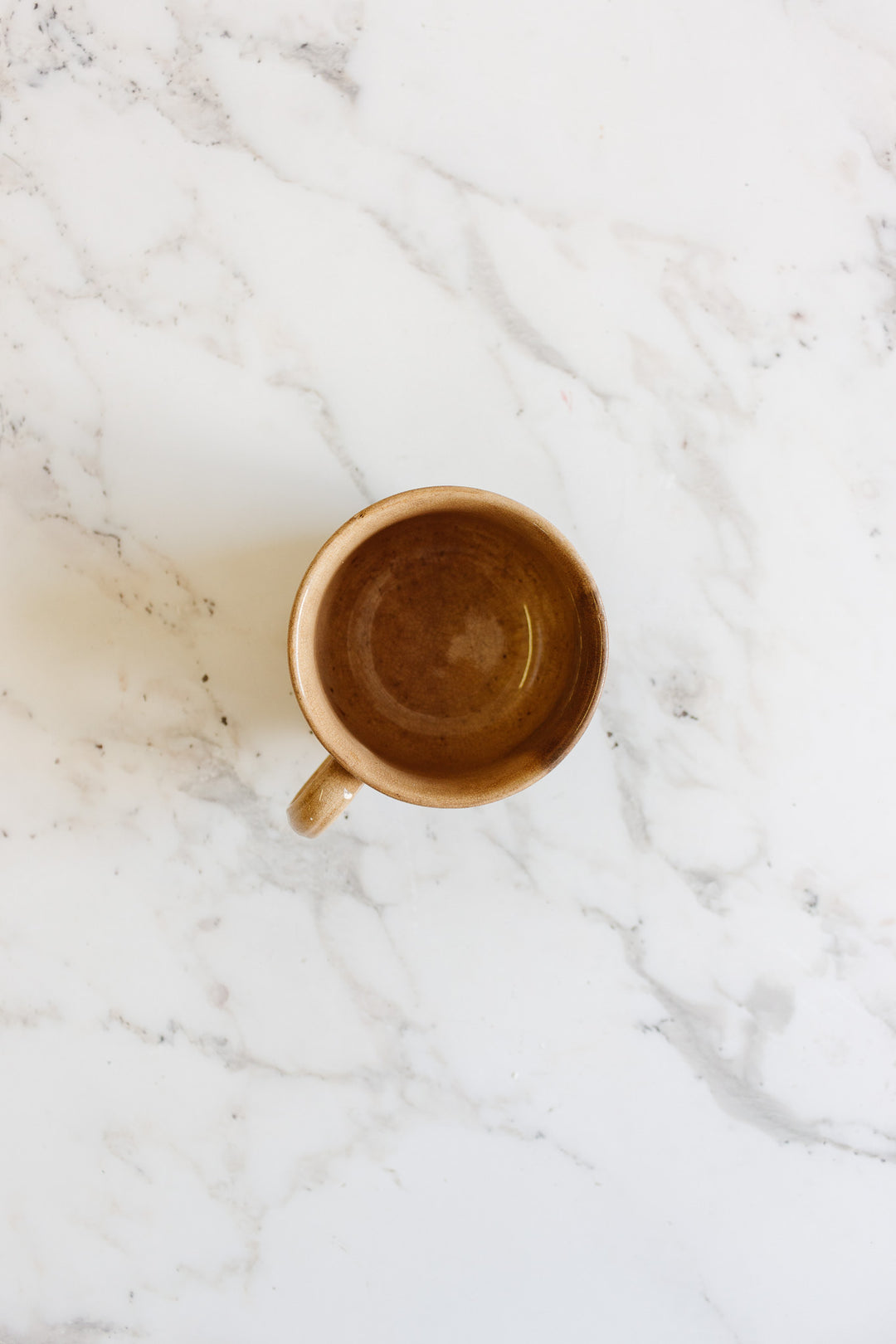 rare 19th century French Jules Vieillard pottery hand painted village cup set