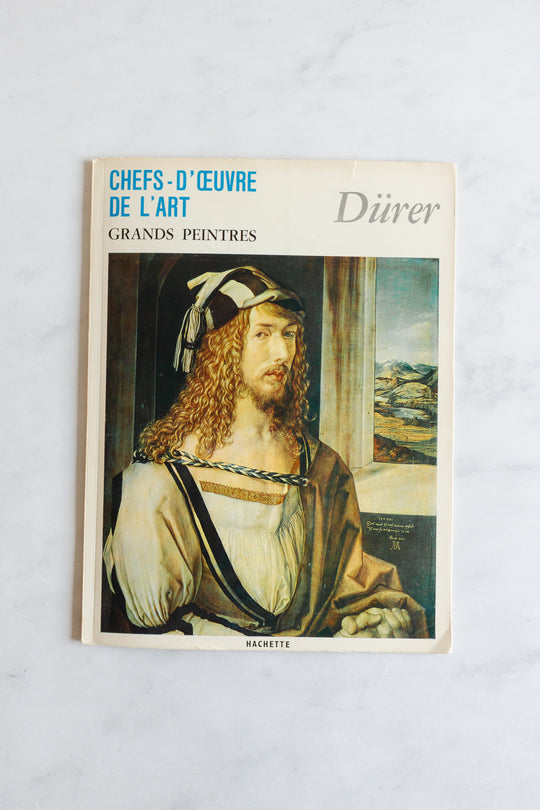 vintage french art book "grand peintres: dürer"