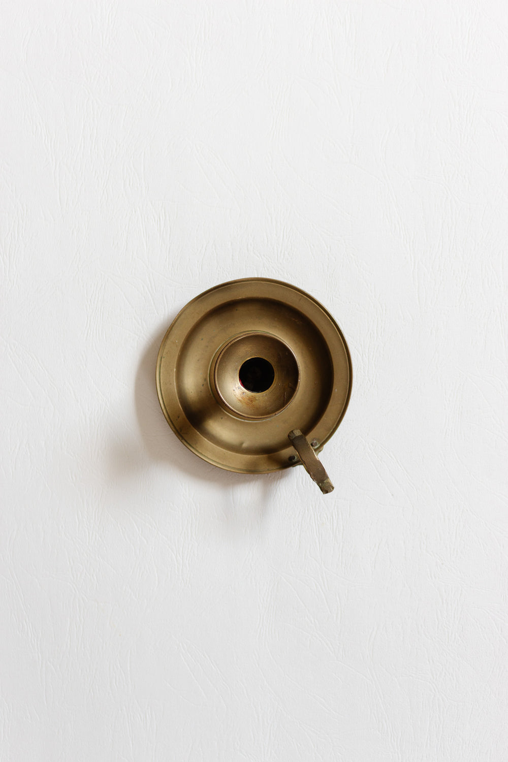 antique french brass chamberstick