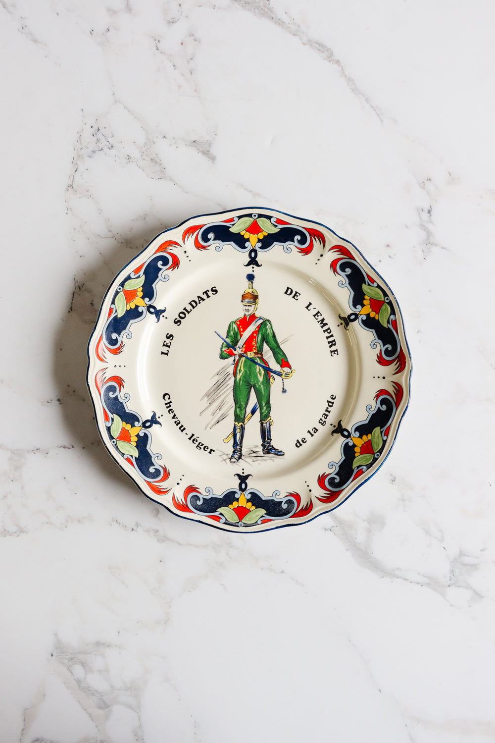 vintage french "moulin des loups orchies france" collection l'ille plate