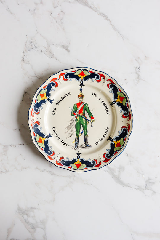 vintage french "moulin des loups orchies france" collection l'ille plate