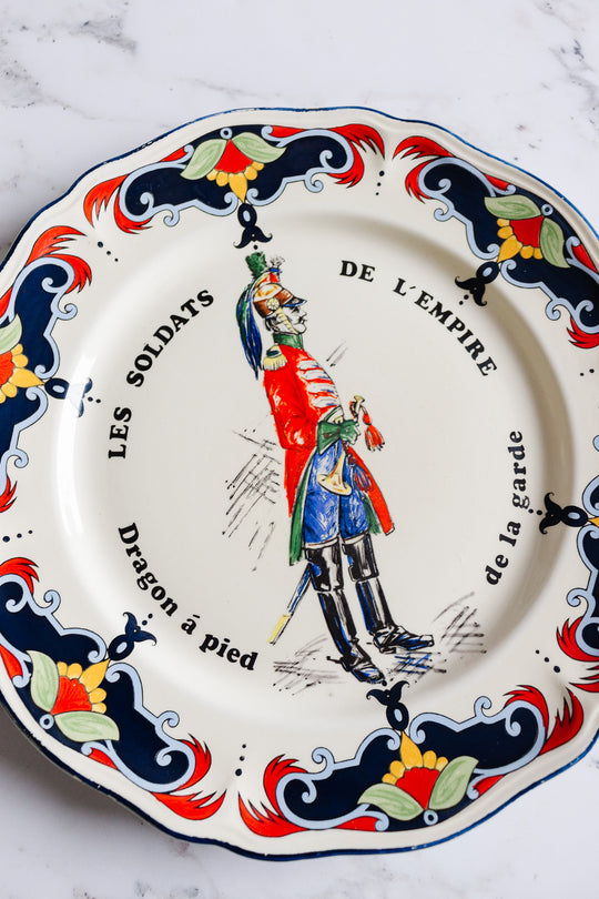 vintage french "moulin des loups orchies france" collection l'ille plate