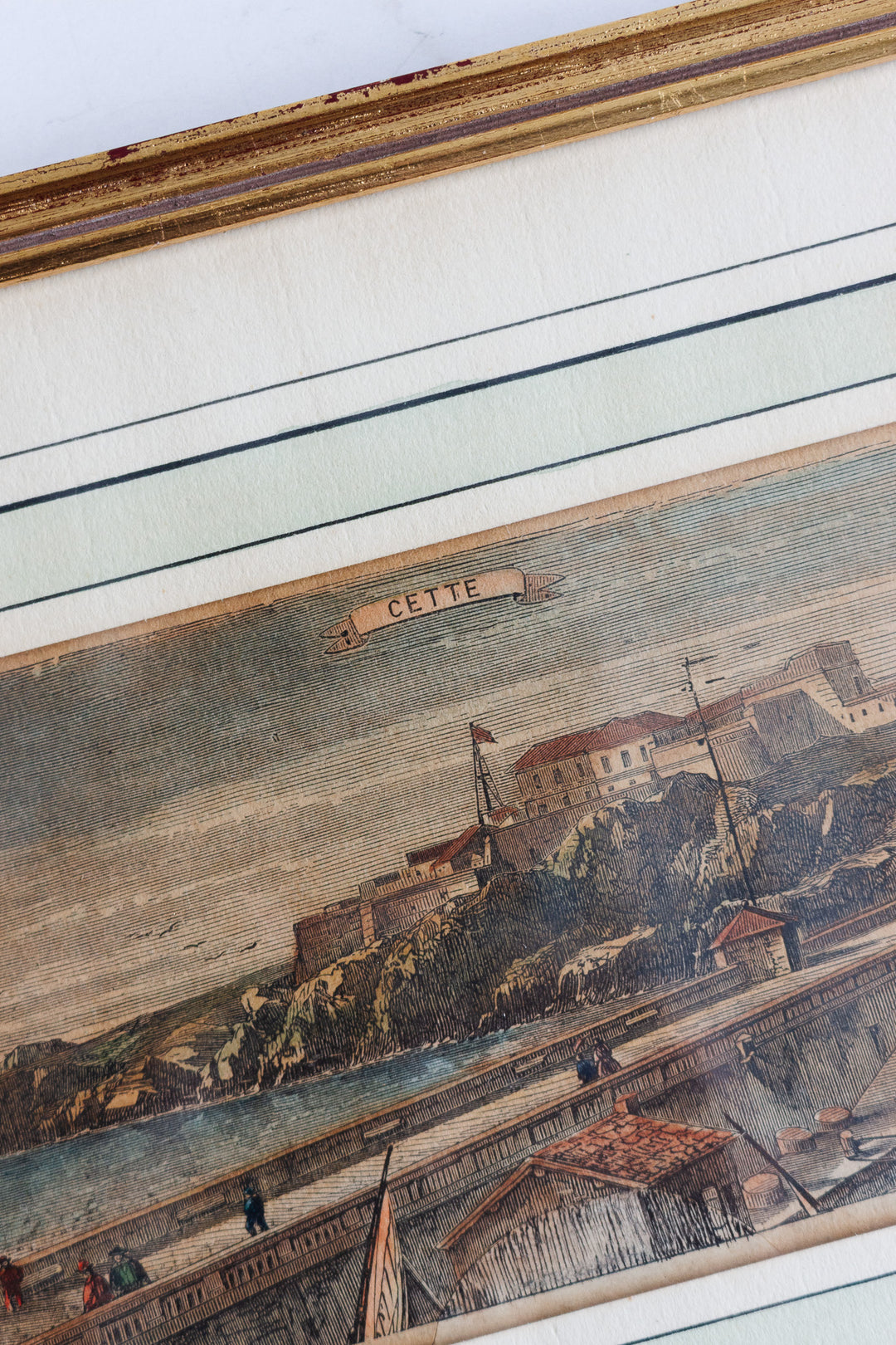 "cette" by listed french artist louis-amable crapelet