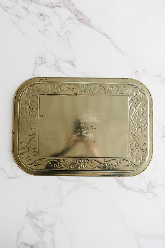 1960s vintage italian tin serving trays