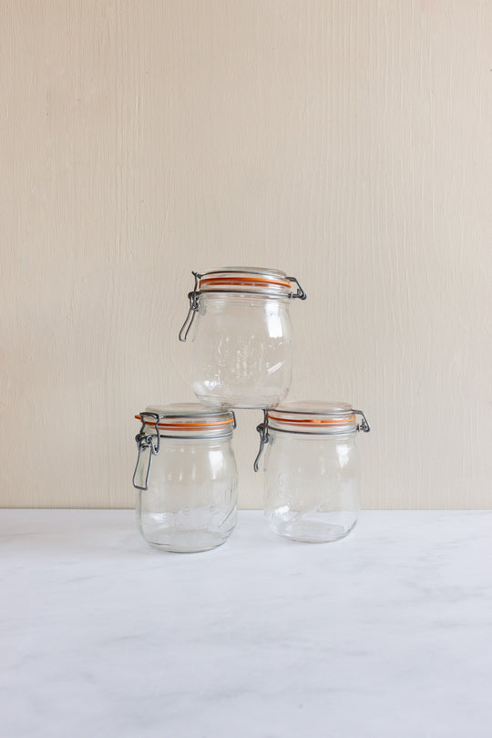 vintage french "le parfait" canning jars