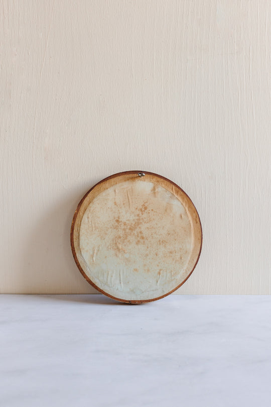 pair of antique French framed floral needlepoints