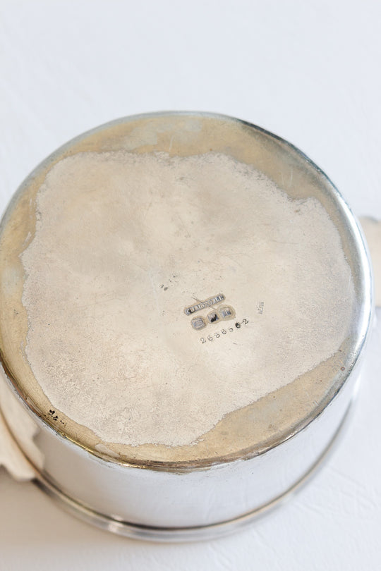 antique french cristofle monogrammed ice bucket