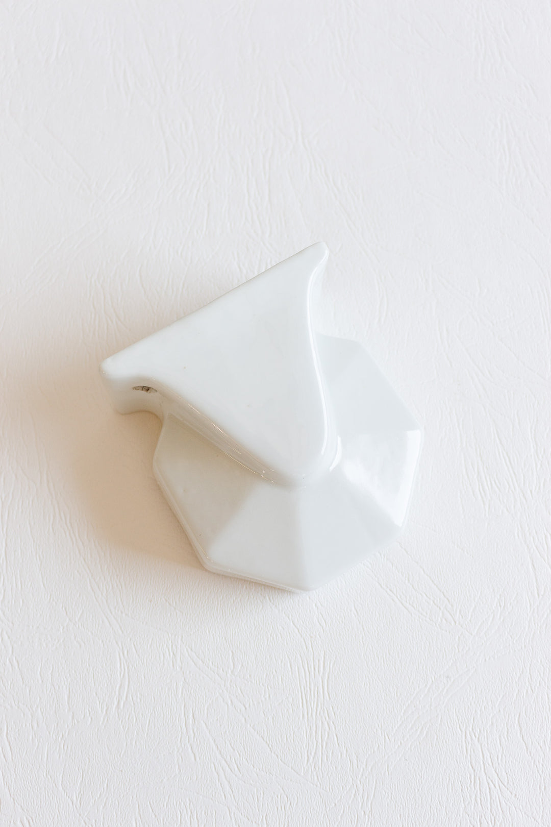 vintage french wall mounted porcelain soap holder