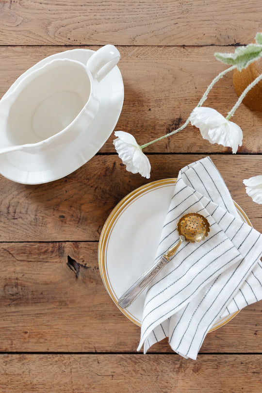 vintage English porcelain “ravier”