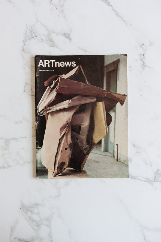 vintage art news magazine