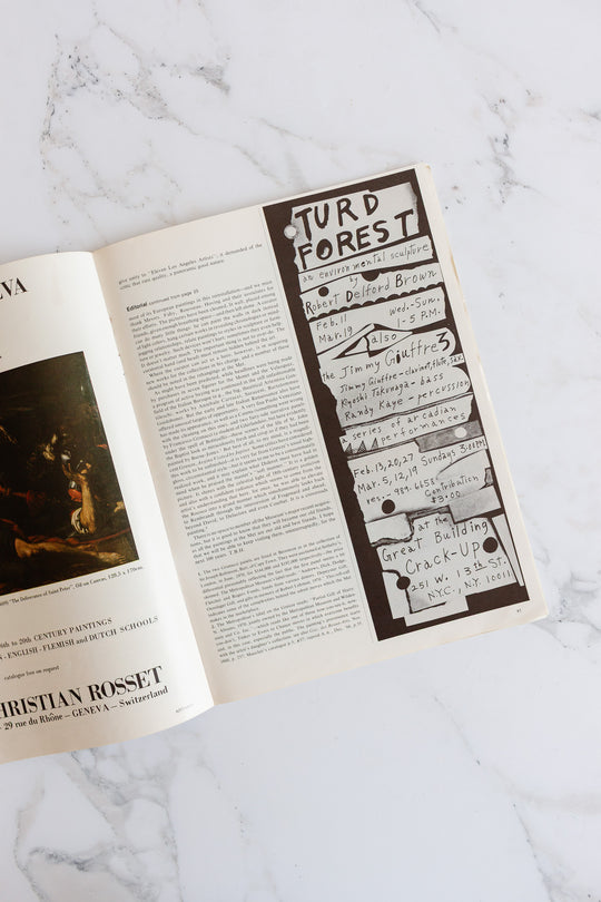 vintage art news magazine