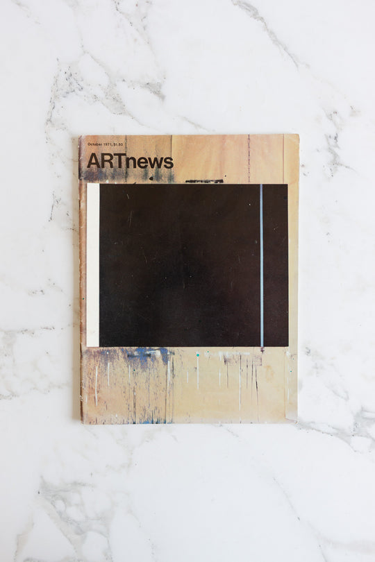 vintage art news magazine