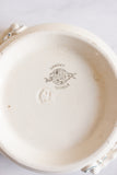 antique french transferware soupière "moselle"