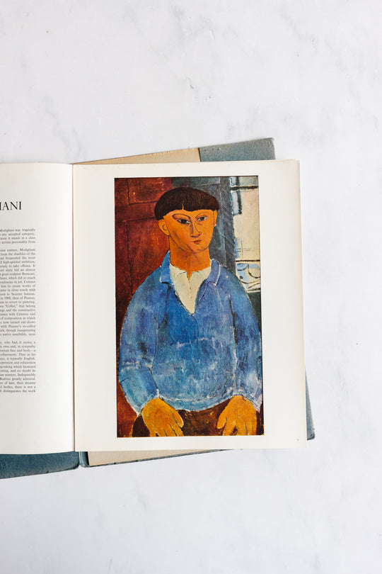 vintage portfolio collection of prints by modigliani and toulouse-lautrec