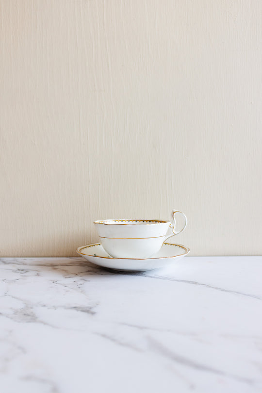 rare 1930s royal albert teacup with hand painted birds