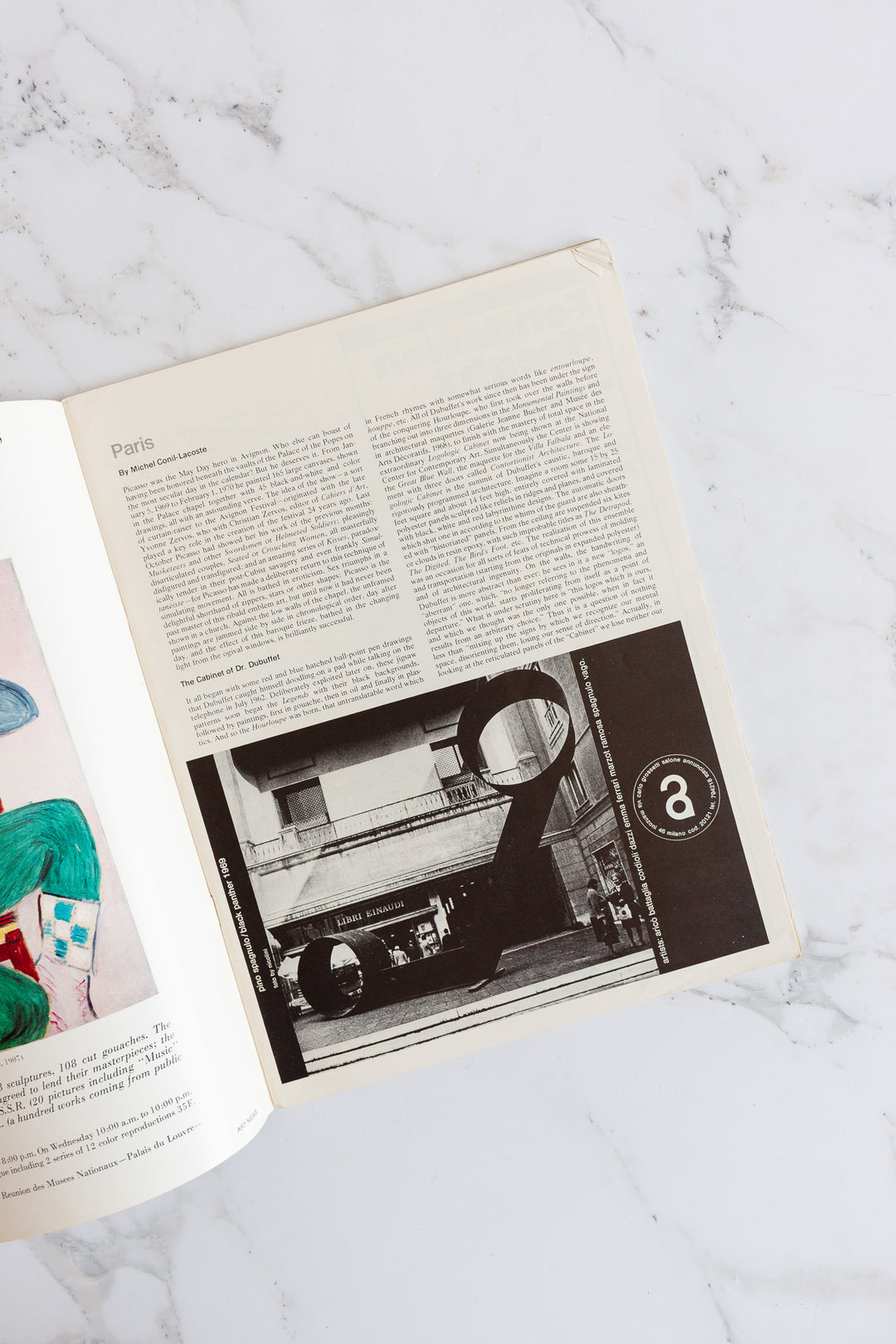 vintage art news magazine