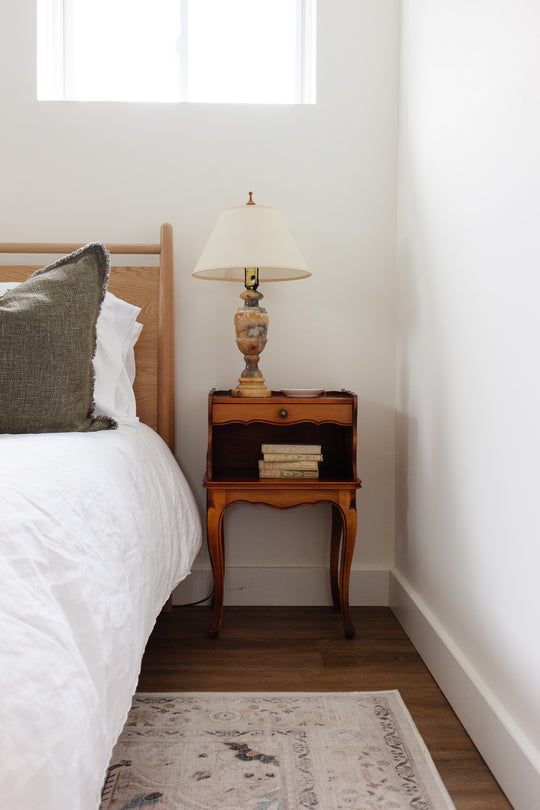 pair of 1970s French Louis XV style nightstands