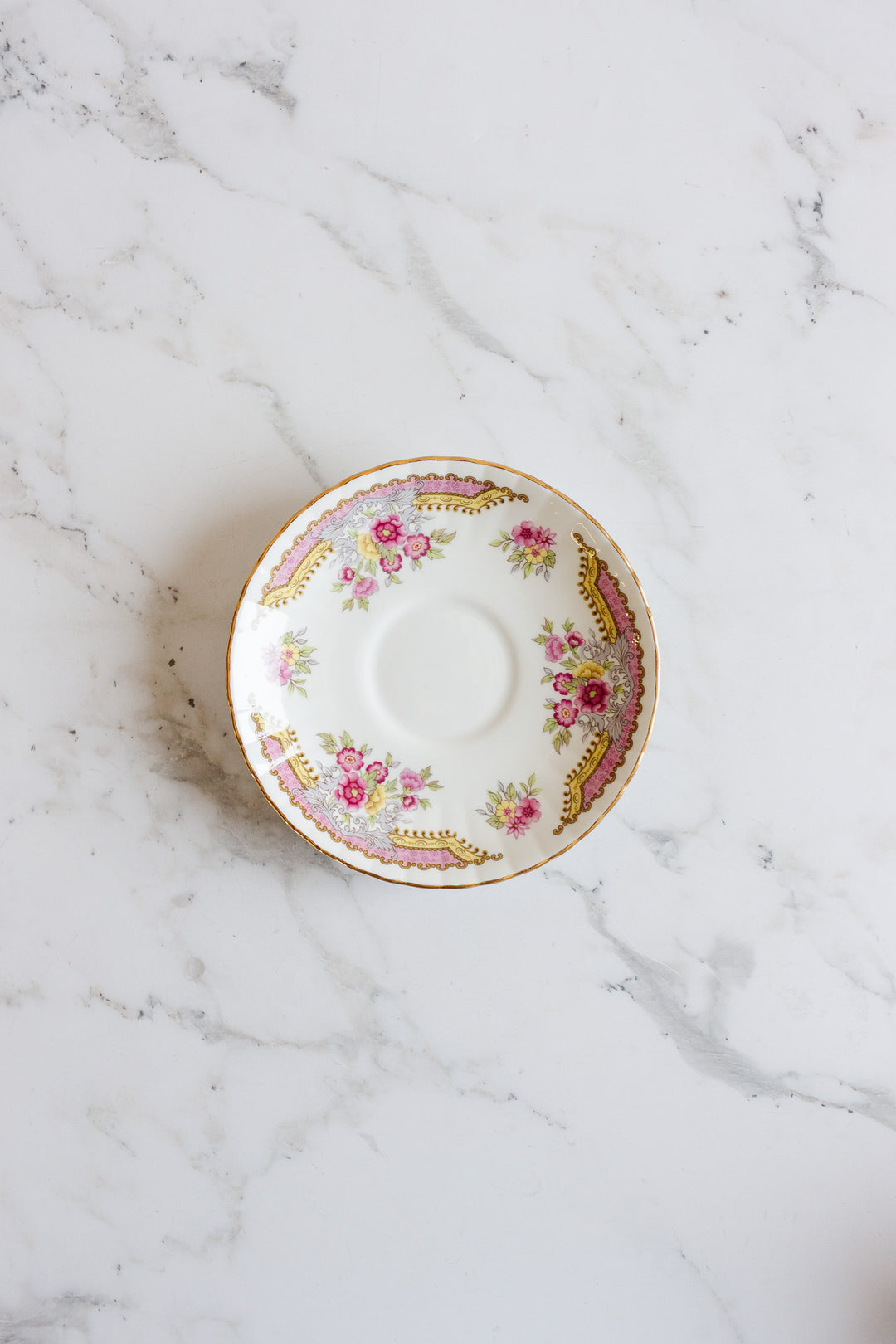 royal stafford bone china floral teacup and saucer