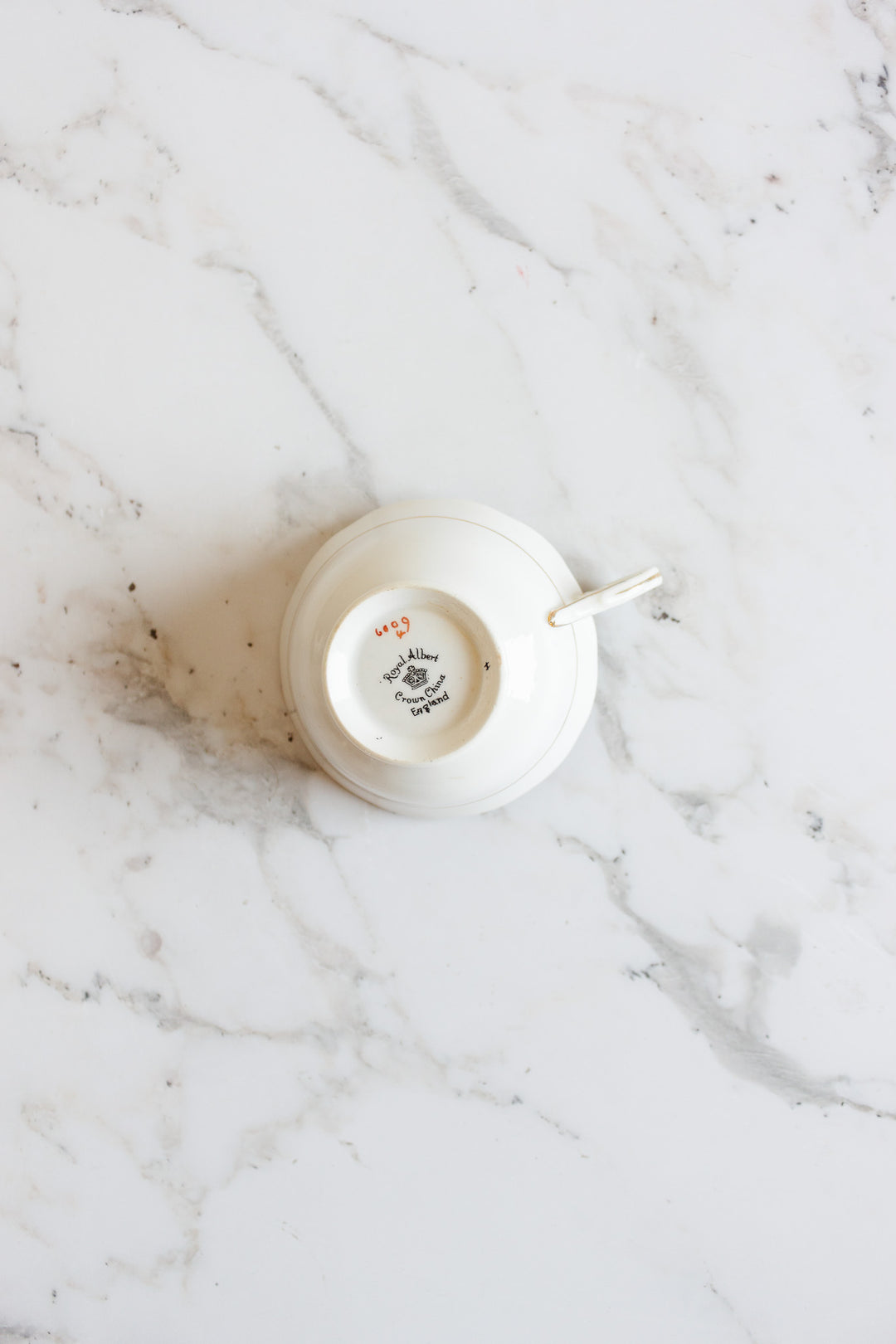 rare 1930s royal albert teacup with hand painted birds