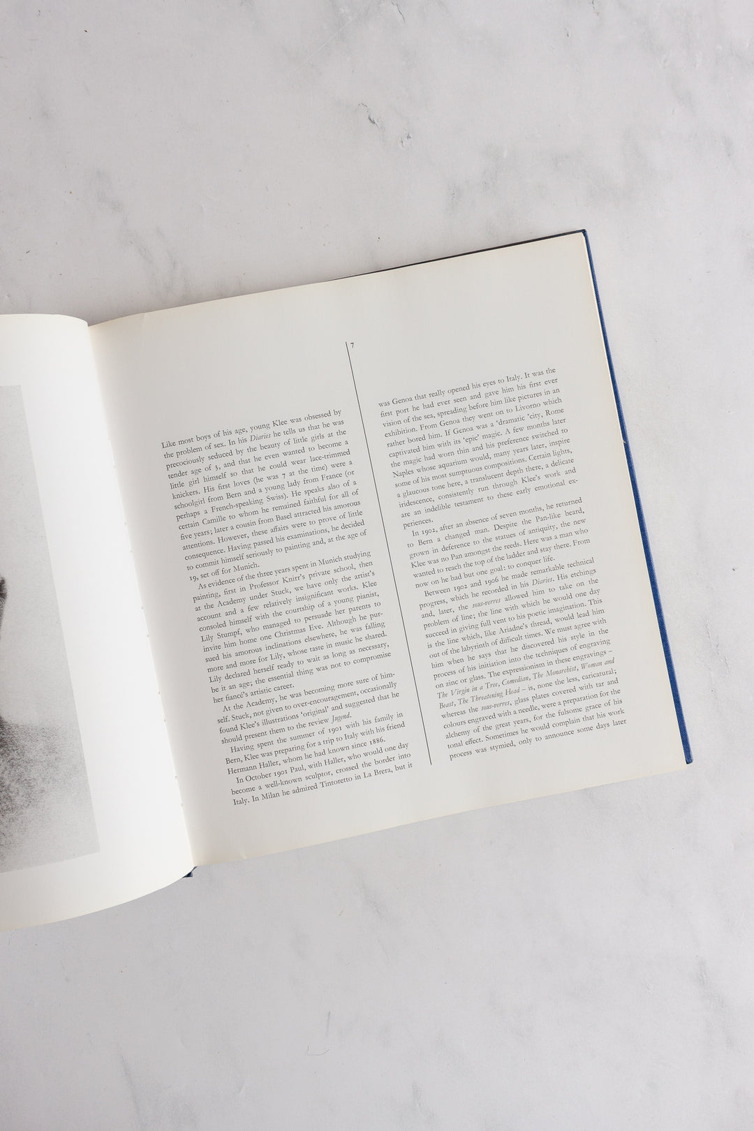 vintage art book, "klee"