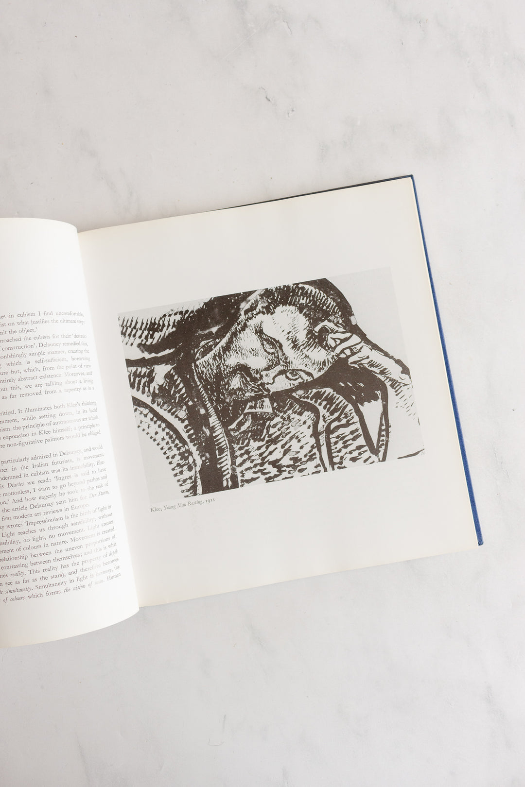 vintage art book, "klee"