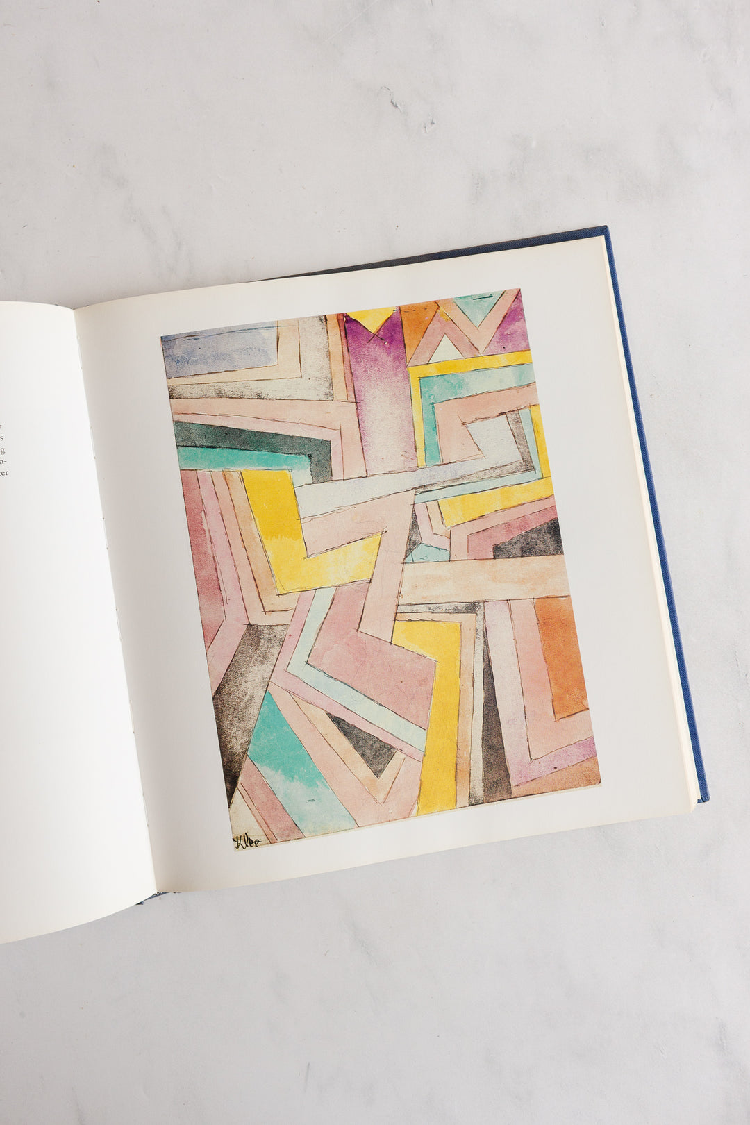 vintage art book, "klee"