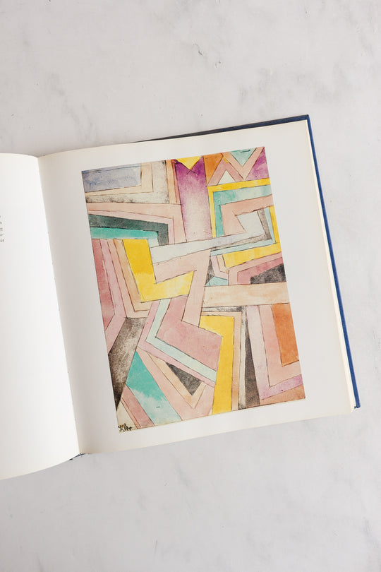 vintage art book, "klee"