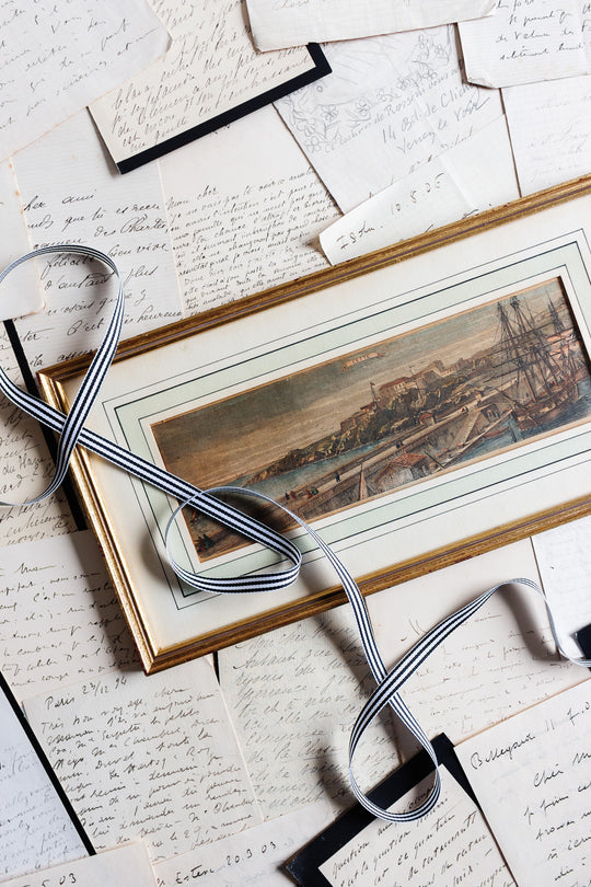 "cette" by listed french artist louis-amable crapelet