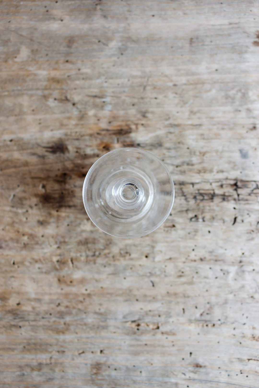 trio of vintage french crystal glassware