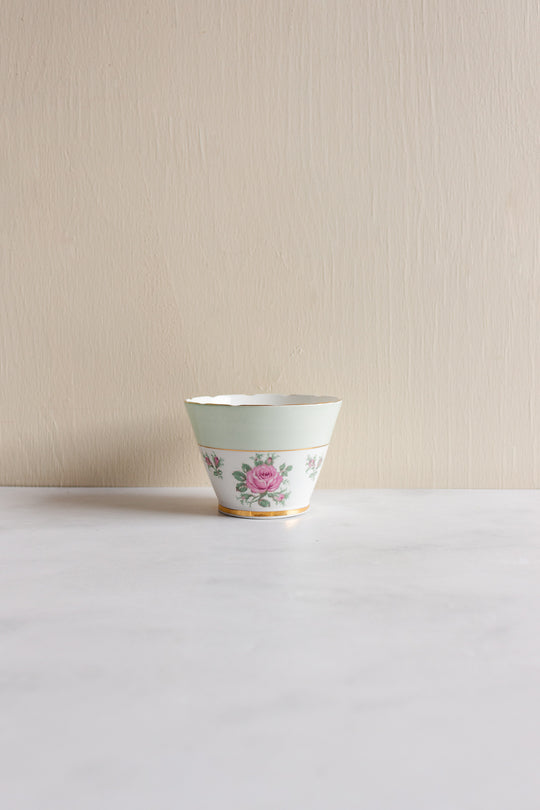 midcentury gladrose bone china sugar bowl