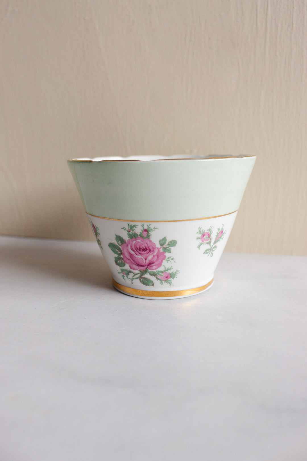 midcentury gladrose bone china sugar bowl