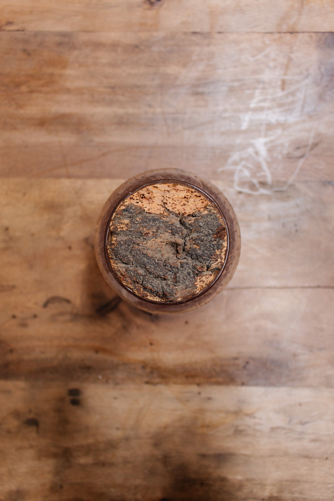 antique french biot handblown jar