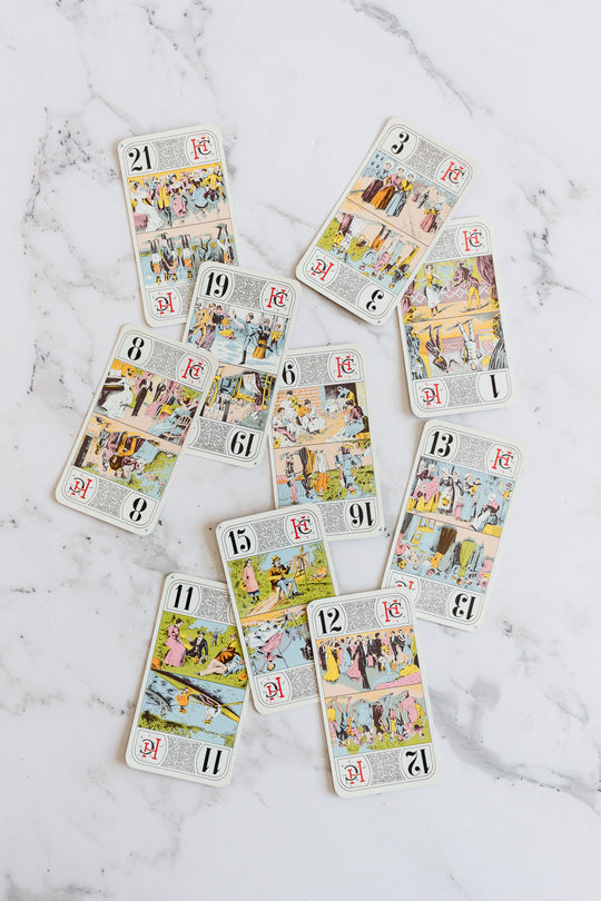 jeu de tarot deck by héron