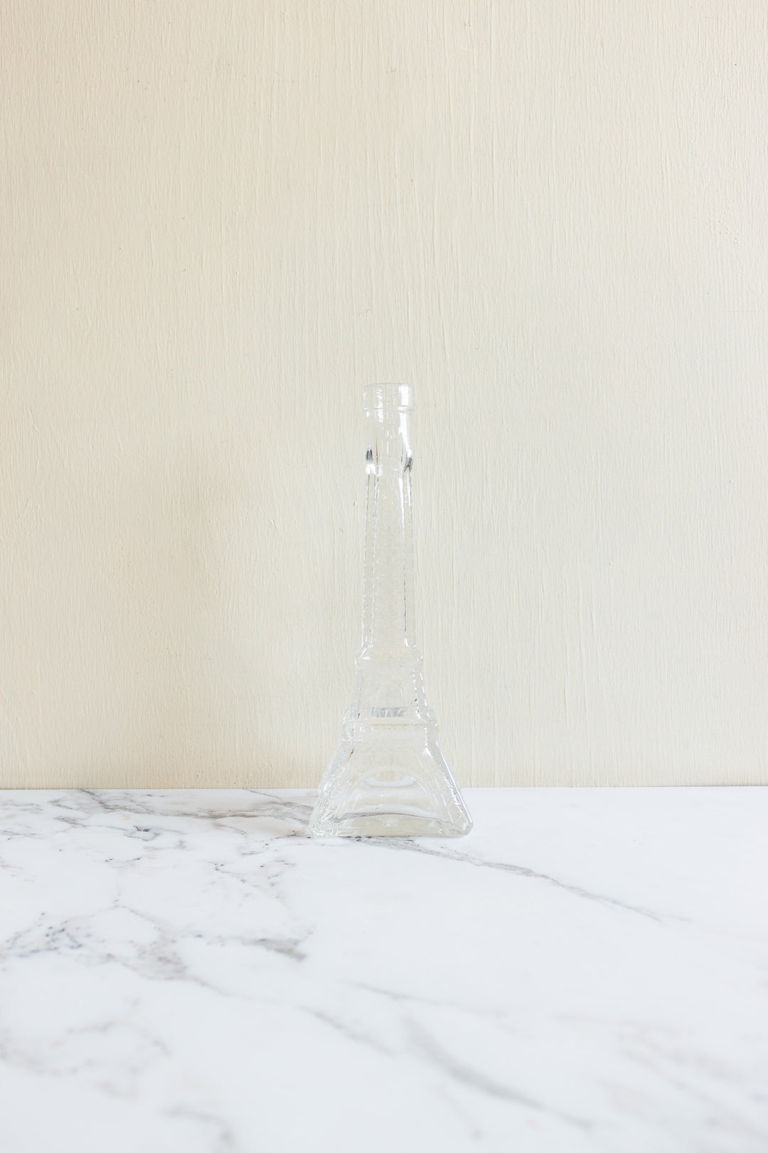 rare 1970s french eiffel tower glass liquor bottle