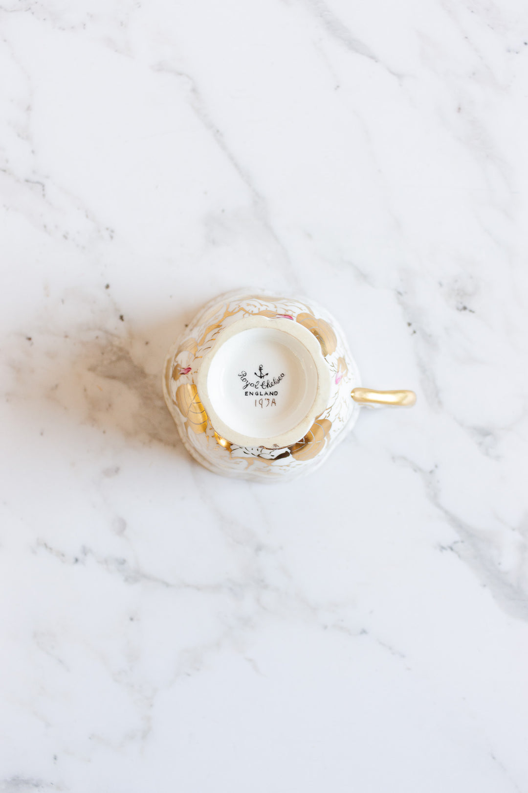 royal chelsea teacup trio