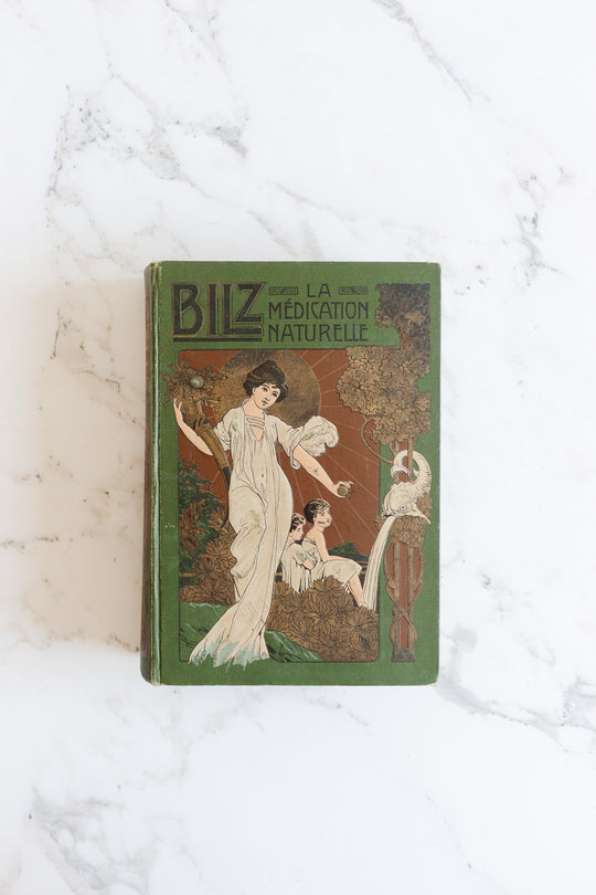 art nouveau medical Bilz book