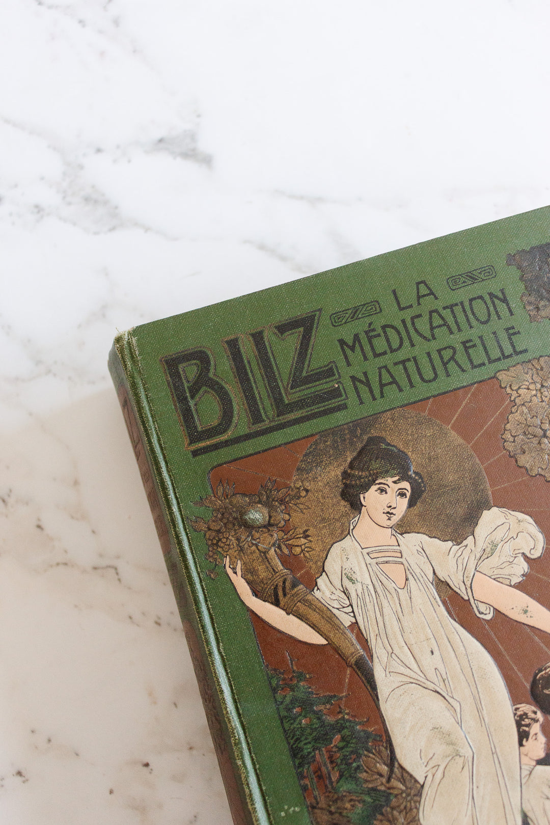 art nouveau medical Bilz book